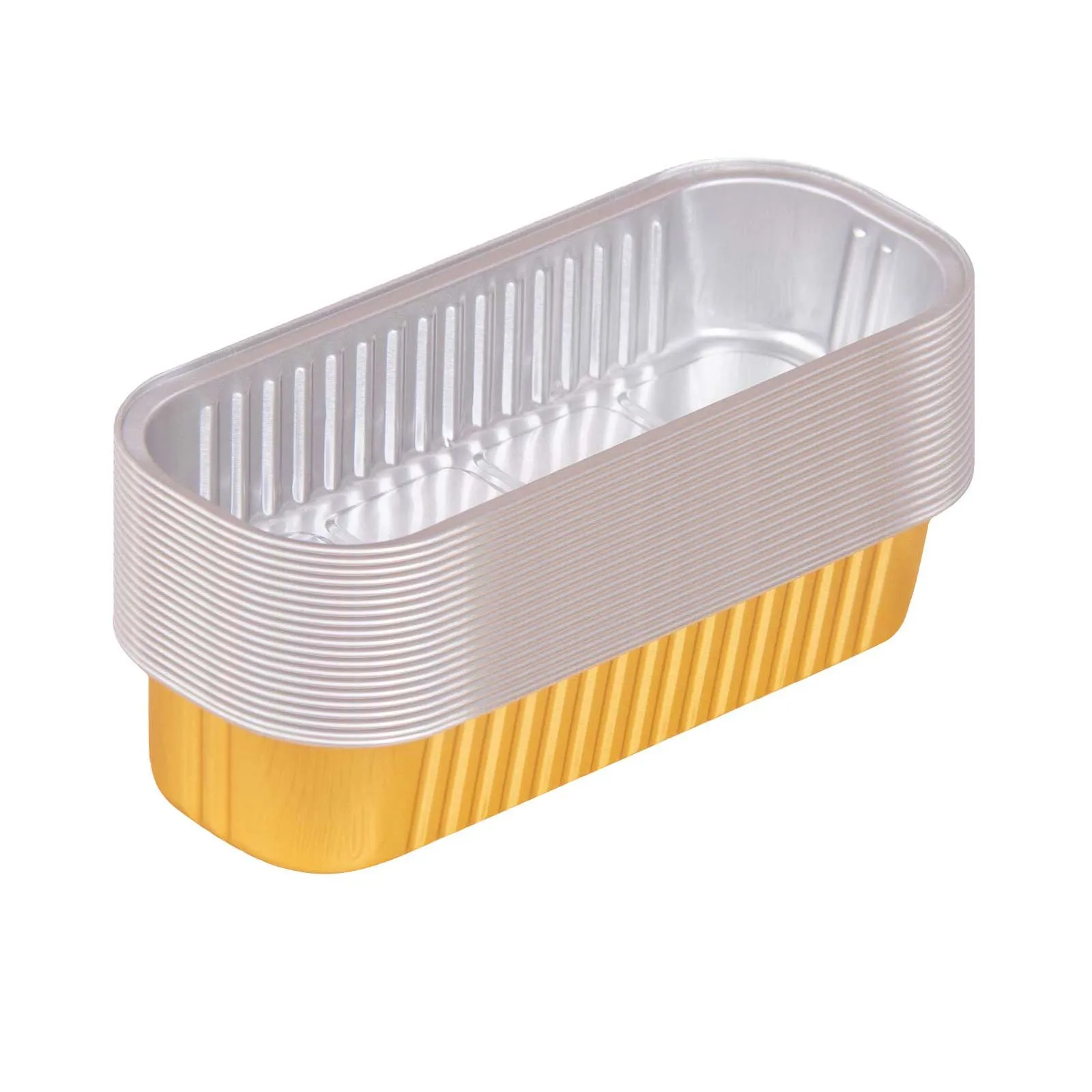 Disposable Aluminum Foil Tin Box Aluminum With Lid Deep Baking Dish Metal Cookie  Sheets for Baking Nonstick Small Meatloaf Pan - AliExpress