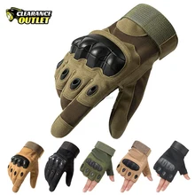 2022 Men Tactical Gloves Cycling Gloves Motocross Gloves Motorcyclist Tactical Gear Military Men Combat Bicycle Accessories