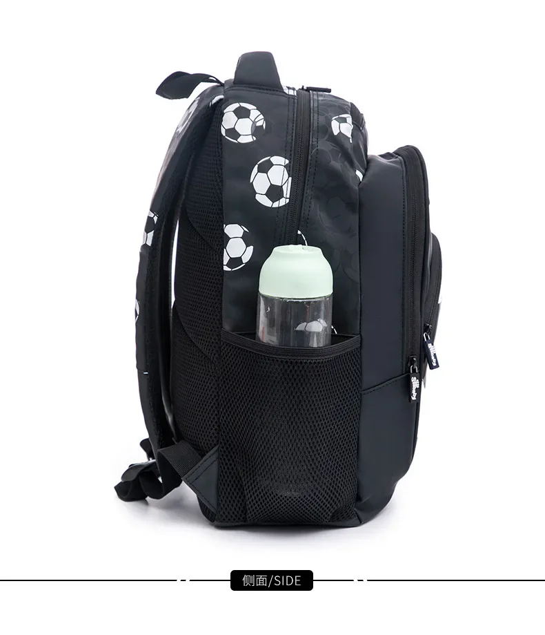 Primary School Bag Kids Football Sport Backpack Children Cartoon Soccer Schoolbag Teenager Boys Girl Waterproof Book Bag Mochila