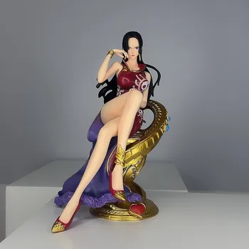 One Piece Boa Hancock seduta su trono 23cm set Box GK JT 1