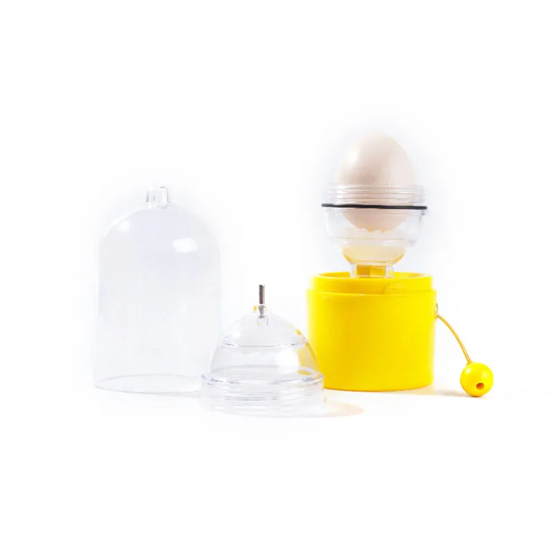 OROMYO Egg Scrambler for Raw Eggs 1500mAh Electric Egg Shaker Portable  Electric Egg Spinner Egg Yolk White Mixer with Sucker Cute Mini Electric Egg  Scrambler for Mixing the Egg 