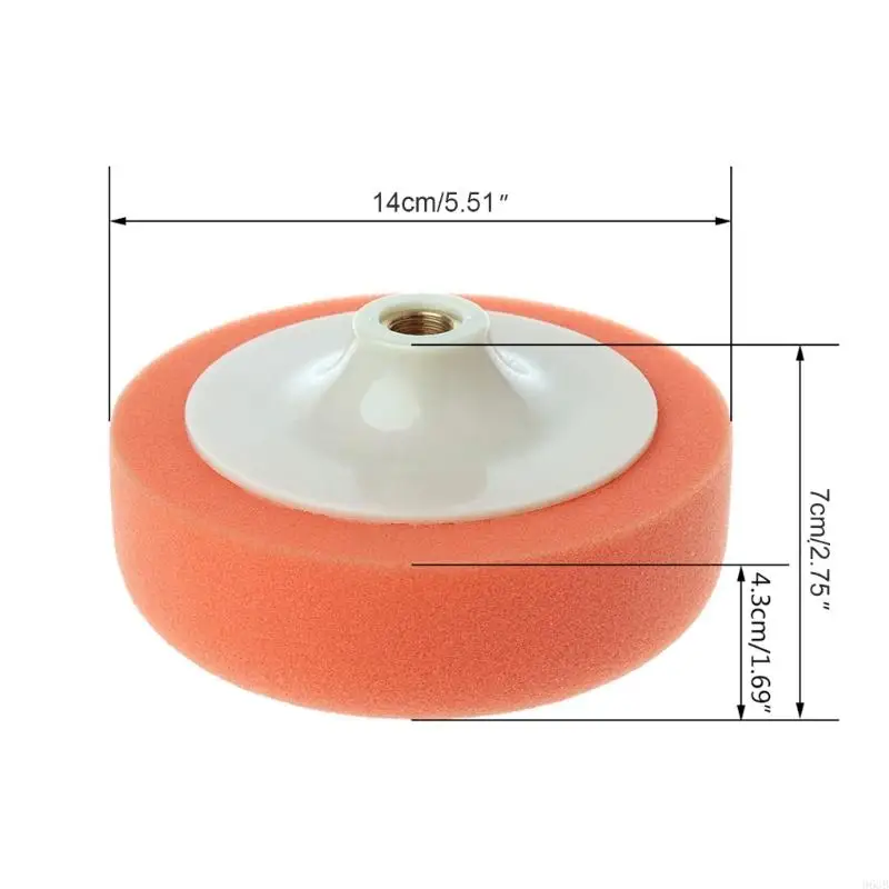 96GB 6 Inch 15cm Auto Car Polishing ing Polishing Pad Sponge Wheel Waxing