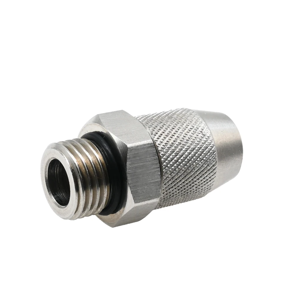 1/4" BSP Male Spray Nozzle Adjustable 304 Stainless Steel Misting Sprinkler for Washing Cleaning Industrial Use