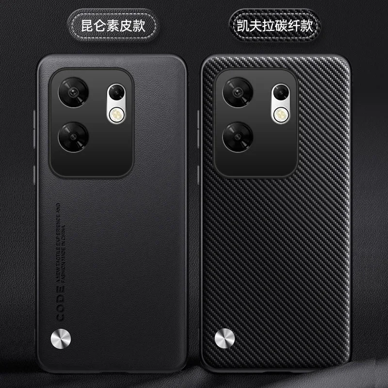 Premium Plain PU Leather Matte Shockproof Phone Case with Soft Silicone Edges