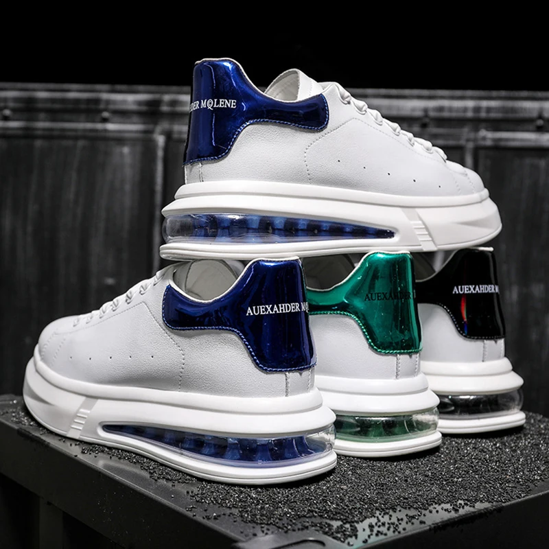 

Air Cushion Male Sneakers Luxury Original Brand Fashion Letter Printing Board-shoe Soft Comfor Lightweight Athletic shoe tenis