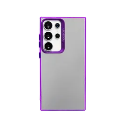 Customizable Shockproof Phone Case with IMD Design - Protective Back Cover - Galaxy S26 Edge (PURPLE)