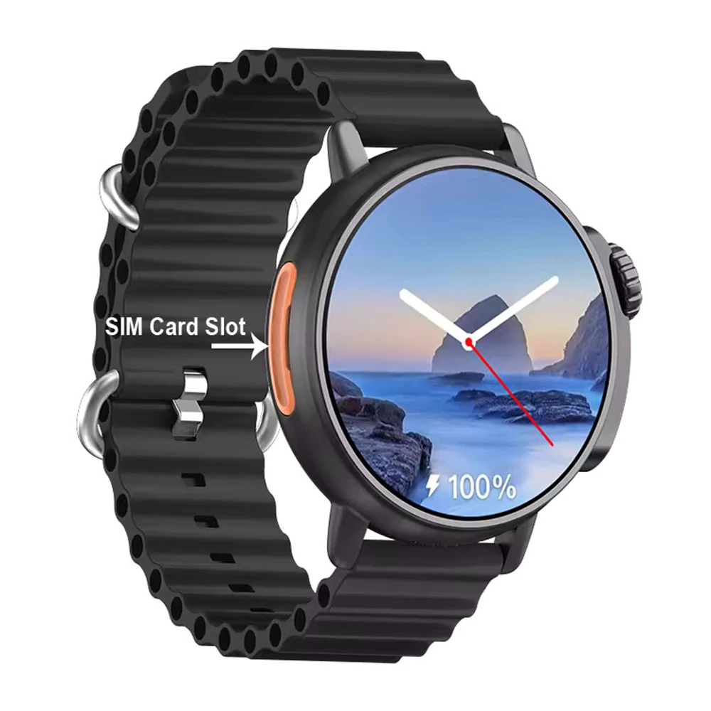 

X800 X8 Ultra Smart Watch 4G SIM Card Android Smartwatch Full Internet GPS WIFI NFC 2G 16G 4G 64G Independent Phone Wristwatches