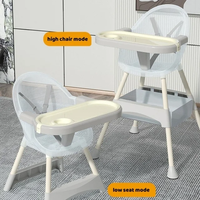 Baby Chair Silla De Comer Para with Footrest, Detachable Double Tray, Easy to Clean Feeding , high quality free quickly delivery 4
