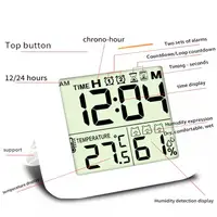 Waterproof Digital Bathroom Clock Shower Timer With Alarm Clocks For Cooking Shower Makeup Timer Function New Backlight Clo I9r6 2