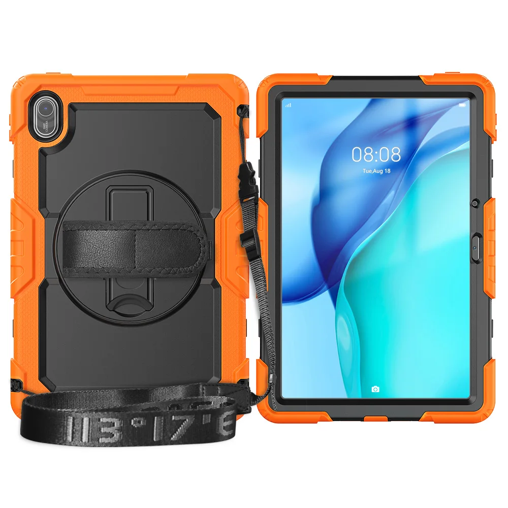Versatile 11-Inch Tablet Case with Adjustable Stand and Shoulder Strap
