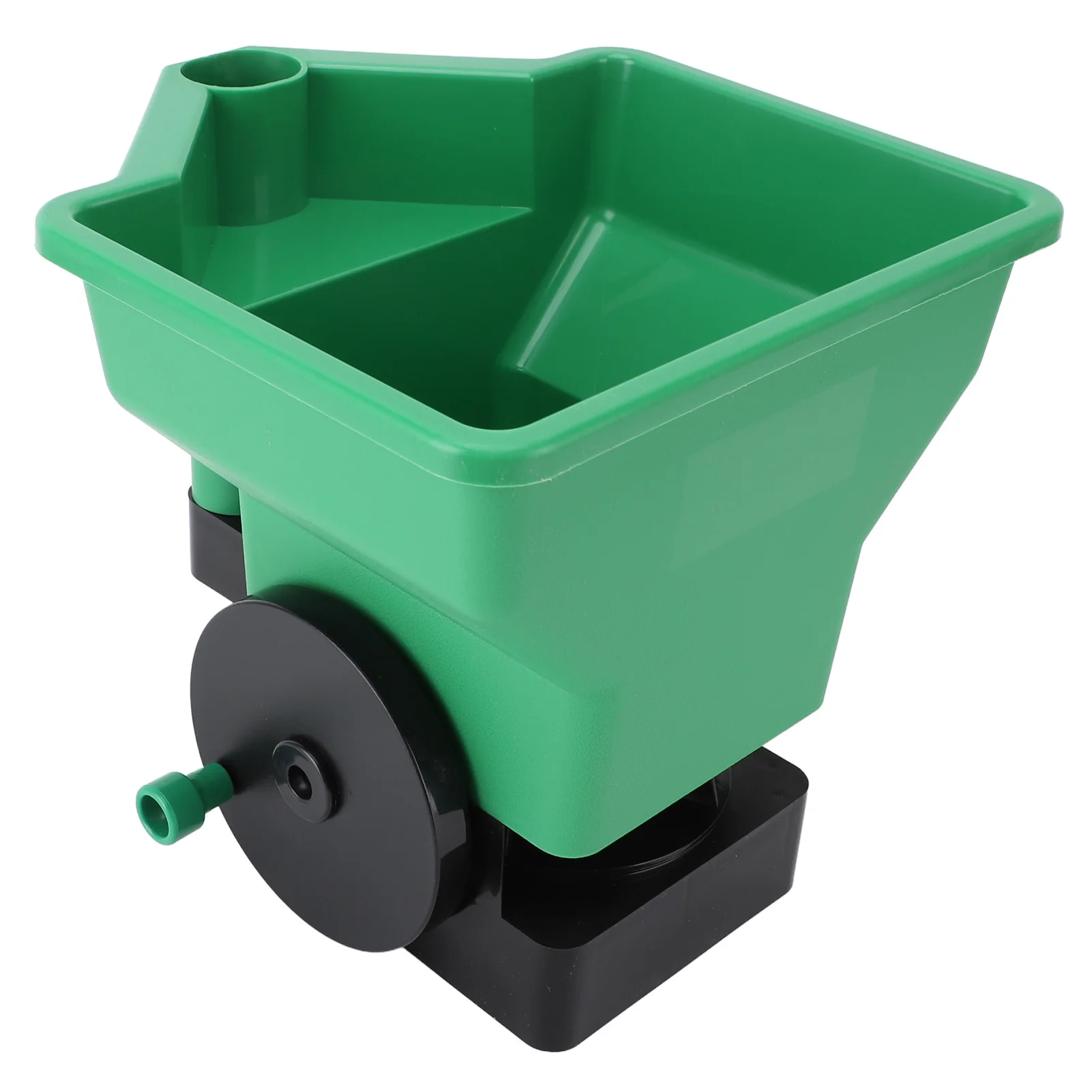 Hand Spreader 3L Manual Small Labor Saving Handheld Lawn Garden Spreader for Fertilizer Salt Green Manual Hand fertilizer spreader