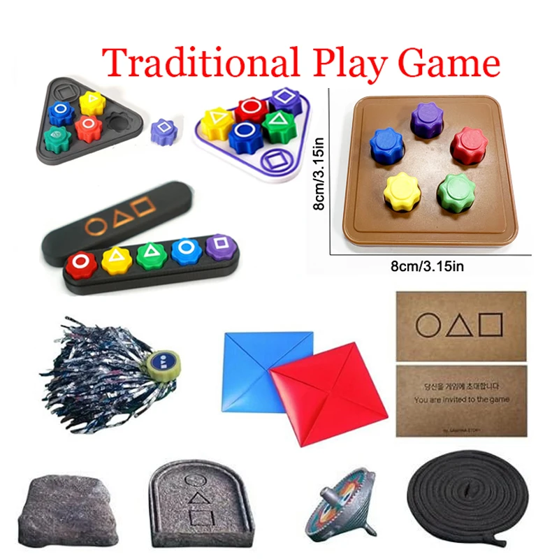 Gonggi Stones Game Korean Traditional Play Game Fun Jack Stone Pebbles Set Hand Eye Coordination Training Toy For Kid Board