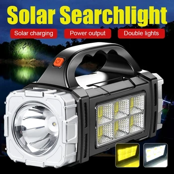 Solar USB LED Flashlight 1