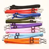 Double Twin Dual Coupler Dog Leash Two in One Strong Nylon V Shape Adjustable Pet Dog Leash Colorful Two Ways 2 Dogs Pet Lead 2