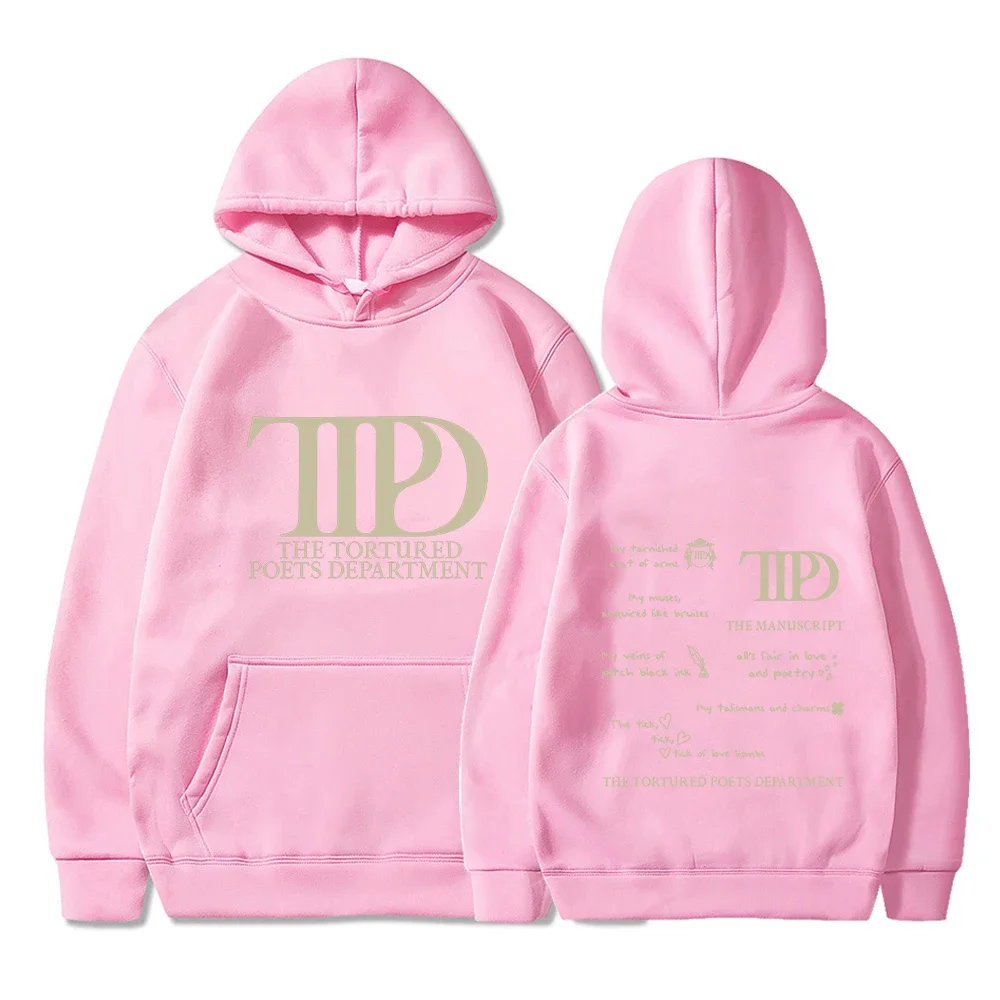 The Tortured Poets Department Graphic Hoodies Autumn Casual Sweatshirts Women/men Long Sleeve Pullovers Brand Fleece Clothing