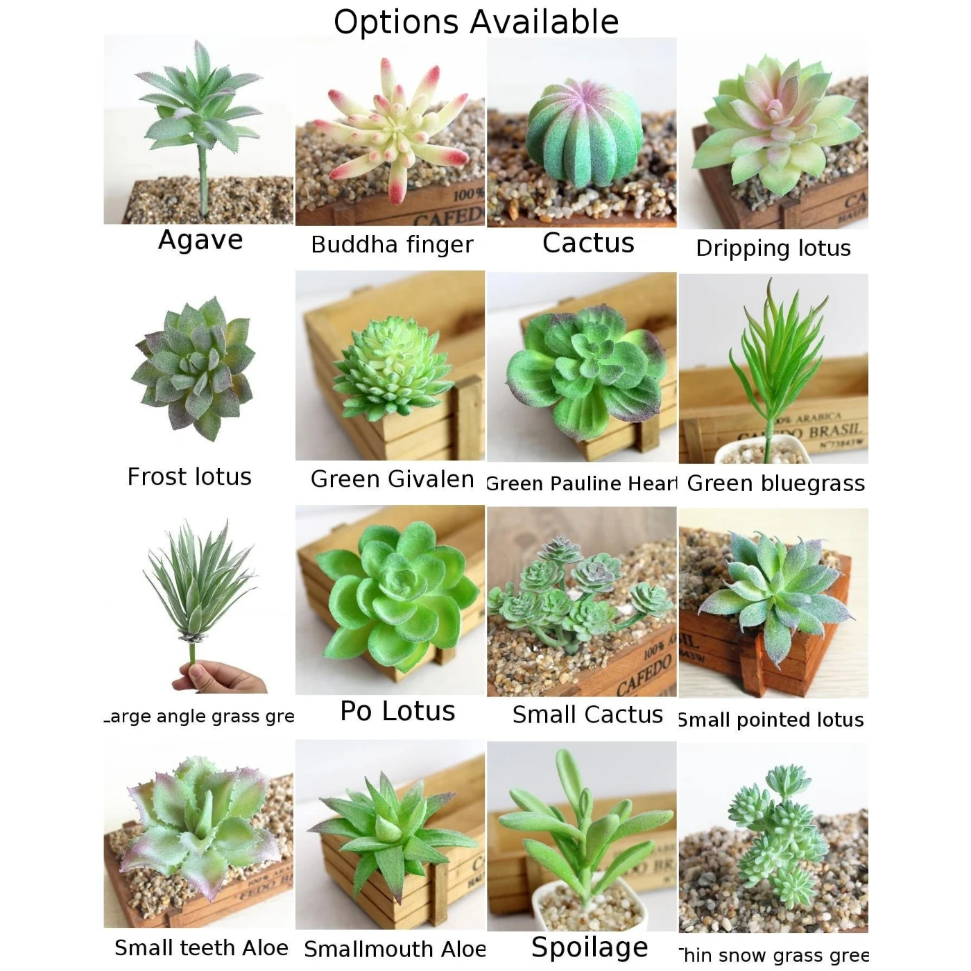 

Artifical Plastic Succulent Plant Cactus Echeveria Flower Home Office Floral Decor Gift Furnishings Craft Ornaments