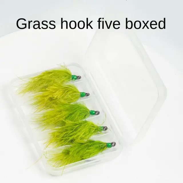 녹색 잔디 낚싯바늘: 수중 식물을 미끼로 삼키는 물고기의 꿈