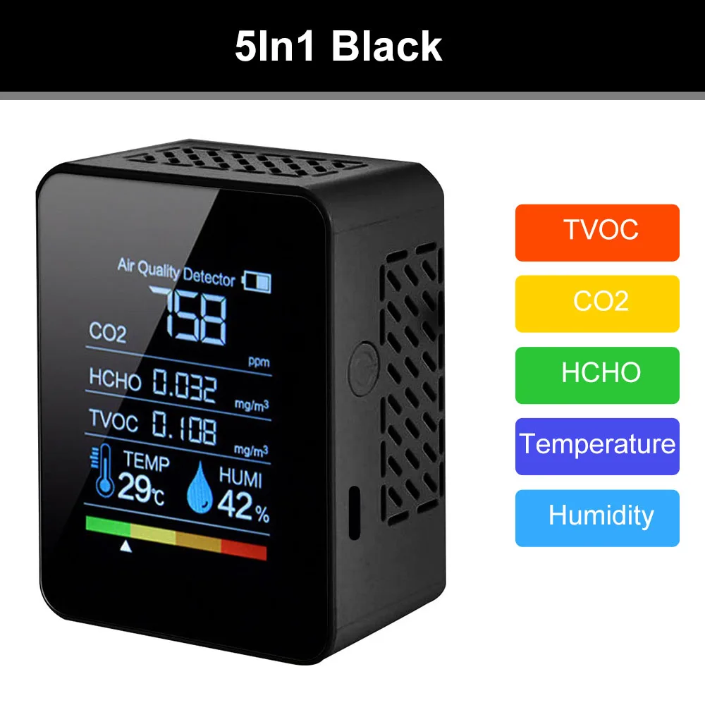Tuya WiFi capteur de qualité de l'air PM2.5 détecteur de surveillance PM10  capteur de température maison intelligente pour le bureau à domicile  Protection de sécurité - AliExpress