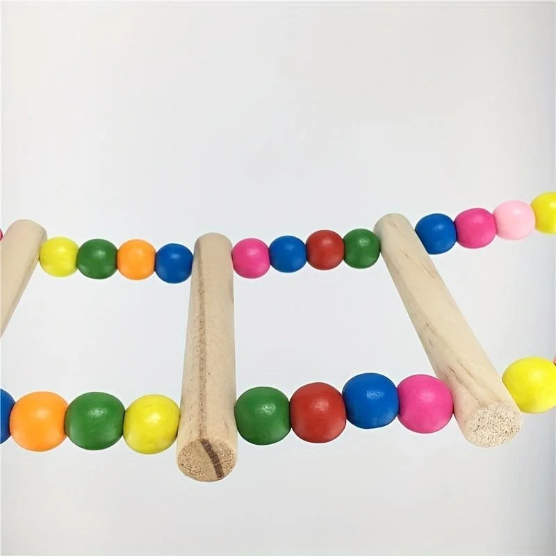 Bird Parrot Toys Ladders Swing Chewing Toys Hanging Pet Bird Cage Accessories Hammock Swing Toy for Bird Parrot 2