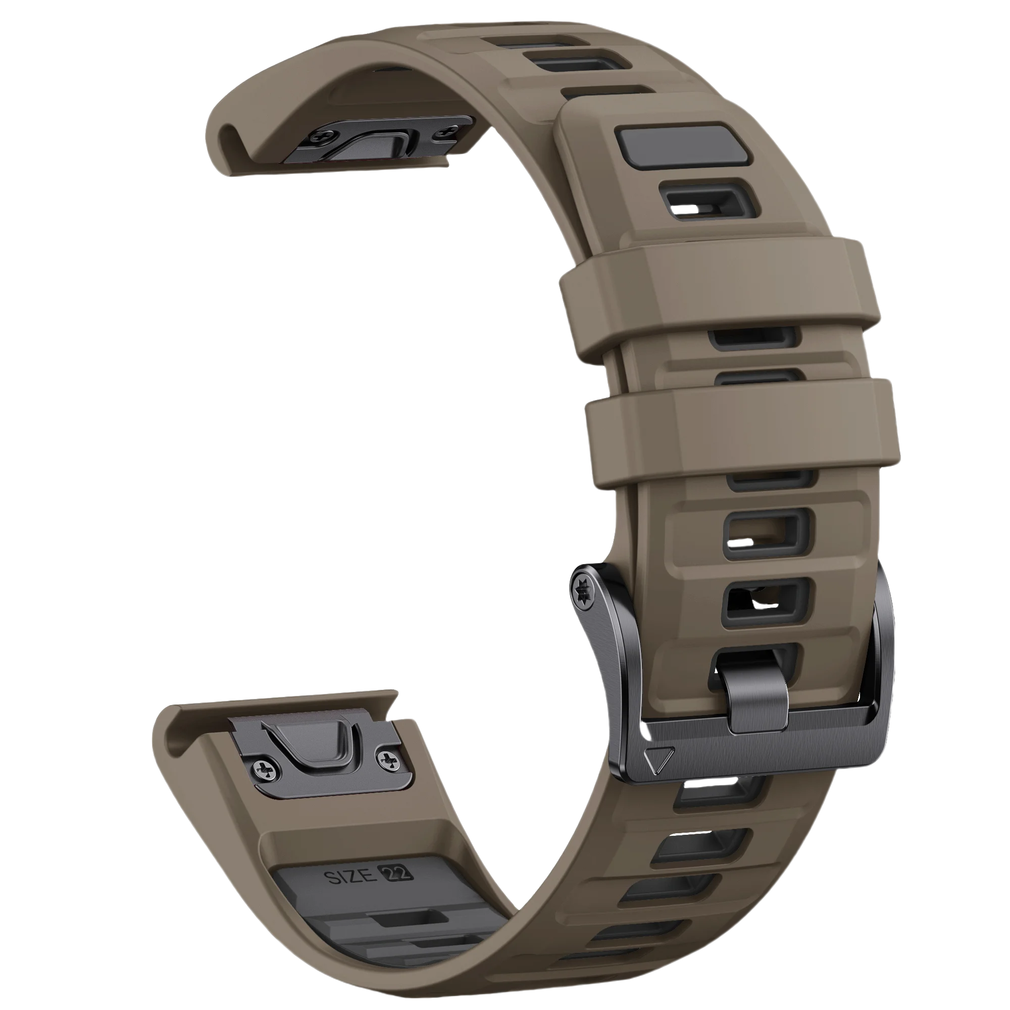 QuickFit Dual-Color Silicone Band - Sleek and Versatile