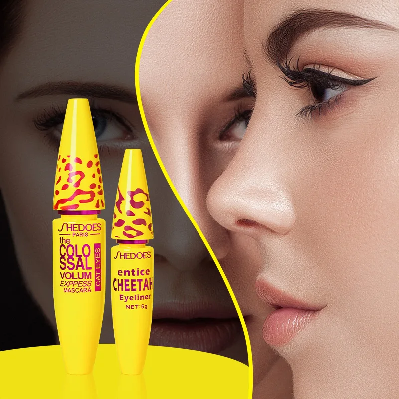 Waterproof Mascara & Eyeliner Set 4