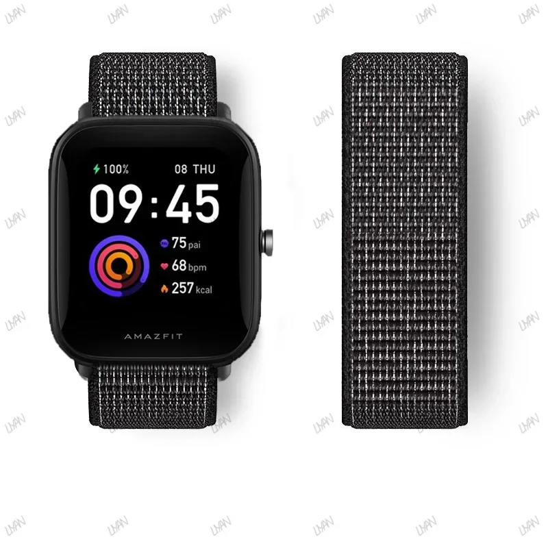 Nylon Loop Smartwatch Strap - Adjustable 20mm/22mm Premium Band