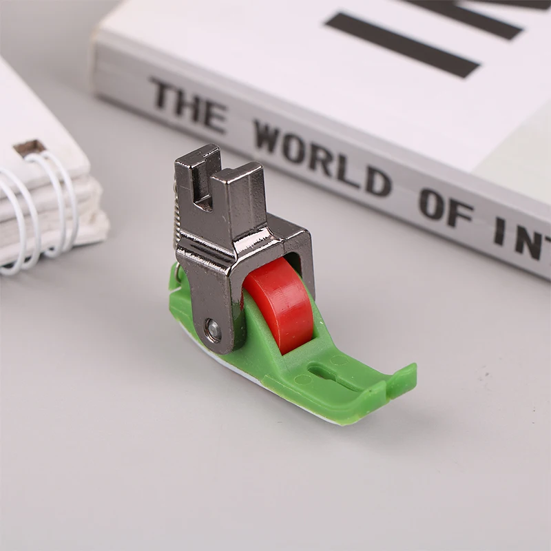 1pc Universal Industrial Sewing Machine Leather Roller Wheel Presser Foot Of Flat Car Thick Fabric Clothing Replace Presser Feet 3