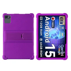 Durable Kids' Shockproof Tablet Case with Adjustable Stand - 10 - Inch for TABWEE T80 (PURPLE)