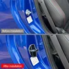 4 Set TRD Door Stabilizer Door Lock Protector Latches Cover for Subaru All Series BRZ XV Forester Legacy Outback WRX 3