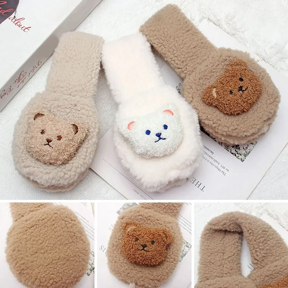 

Women Men Fluffy Cosy Warm Earflaps Plush Earmuffs Ear Warmer Ear Cover
