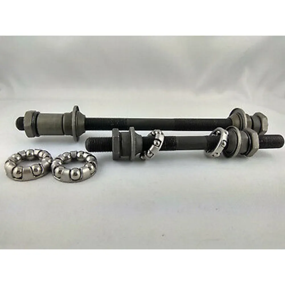 Portable Bicycle Axles Rear Front Axle Set Front Rear Wheel Hub Axle Hollow Shaft MTB Road Bike Bicycle Parts bike thru axles adapter