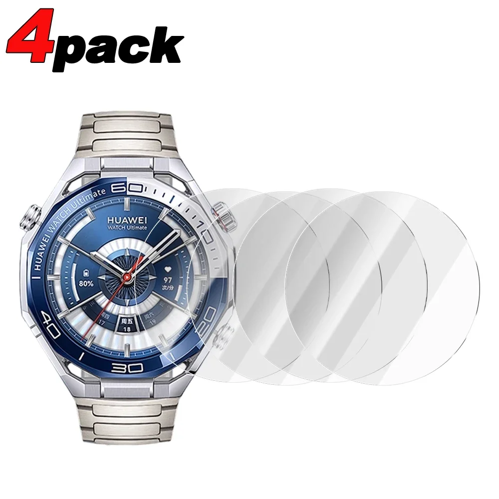 Premium Clear HD Tempered Glass Screen Protector for Huawei Watch Ultimate 2 - Anti-Scratch Protection Film, 1/5 Pack