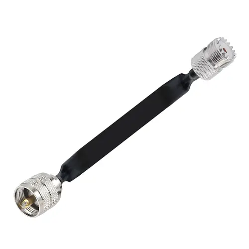 Window/Door Pass Through Flat RF Coaxial Cable SO239 UHF Female to UHF Female Male  PL259 50 Ohm RF Coax Pigtail Extension Cord - Image 8