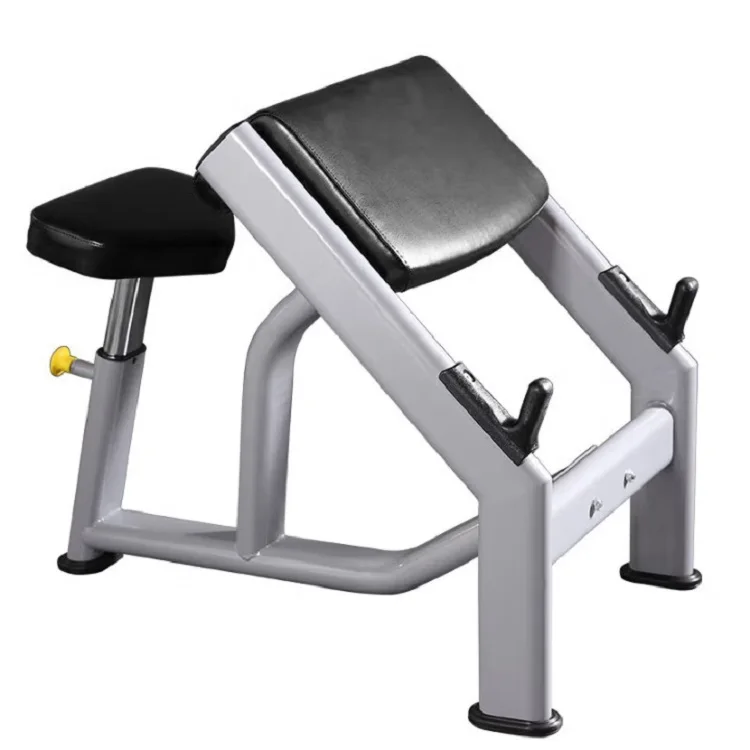 Metal Preacher Curl Weight Bench for Home Gym Strength Training