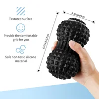 Electric Massage Peanut Ball 4-Speed Vibrating USB Rechargeable Sport Yoga Foam Roller Muscle Relaxation Small Fitness Equipment 2