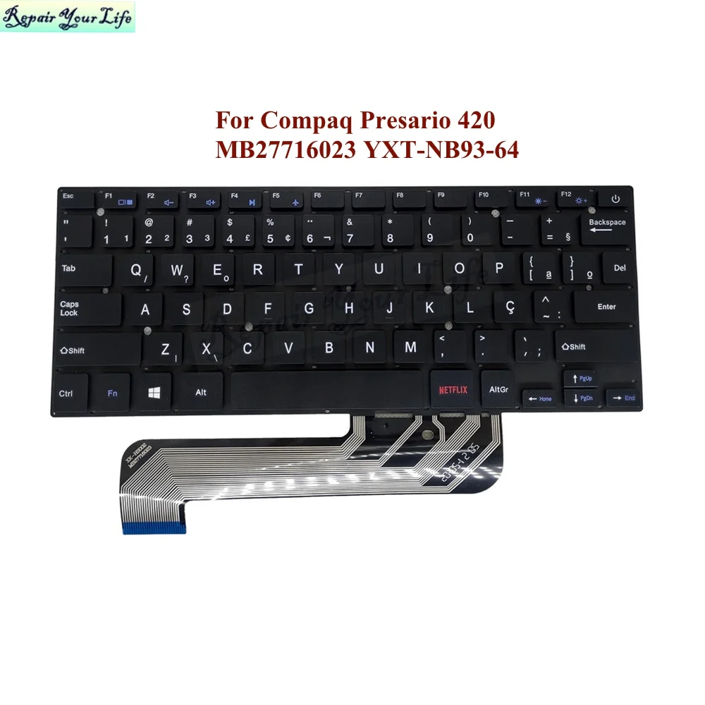 Br-pt Brasil Teclado do Portátil para Compaq Presario 420 Cq25 Notebook Teclados Brasileiro Apto Português Mb27716023 Yxt-nb9364 Novo