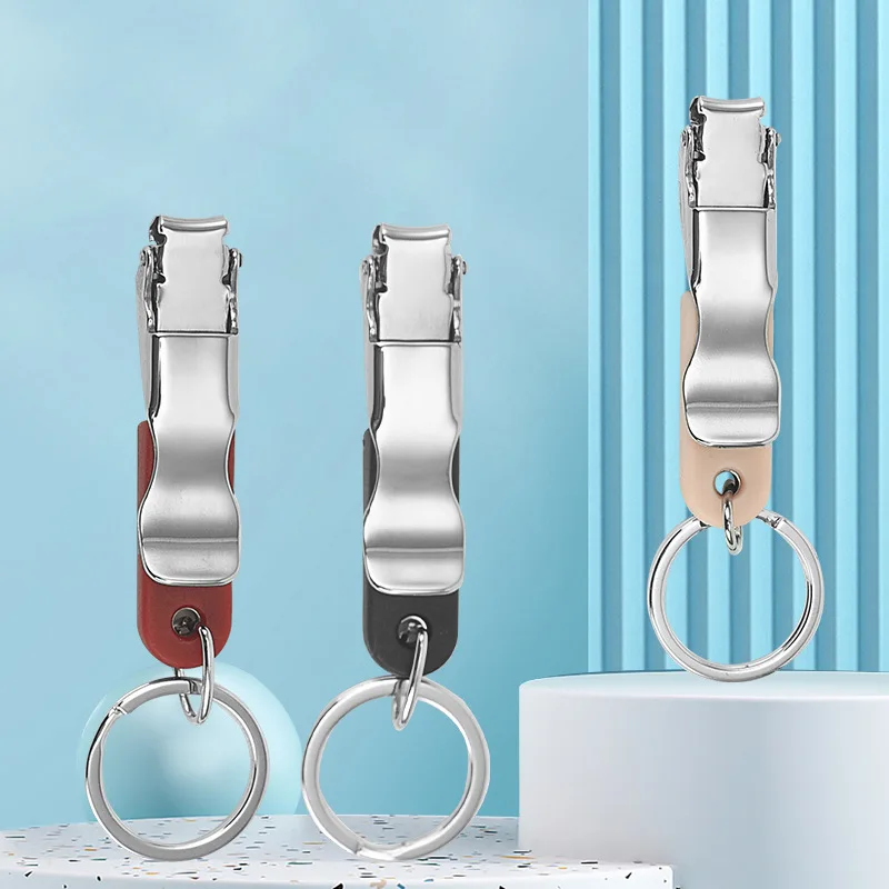 

Folding portable Nail clipper Swiss nail clippers Stainless steel nail clippers Mini manicure tool Key pendant
