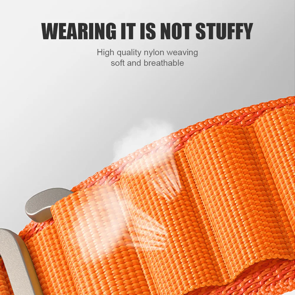Versatile Nylon Watch Strap - Premium Smart Watch Band Replacement