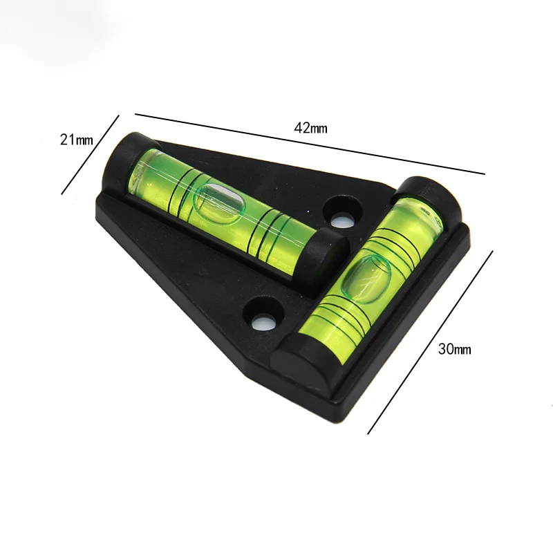 T-Type Level Vertical Level Adjuster Mini Small Triangular Bubble Level Adjuster