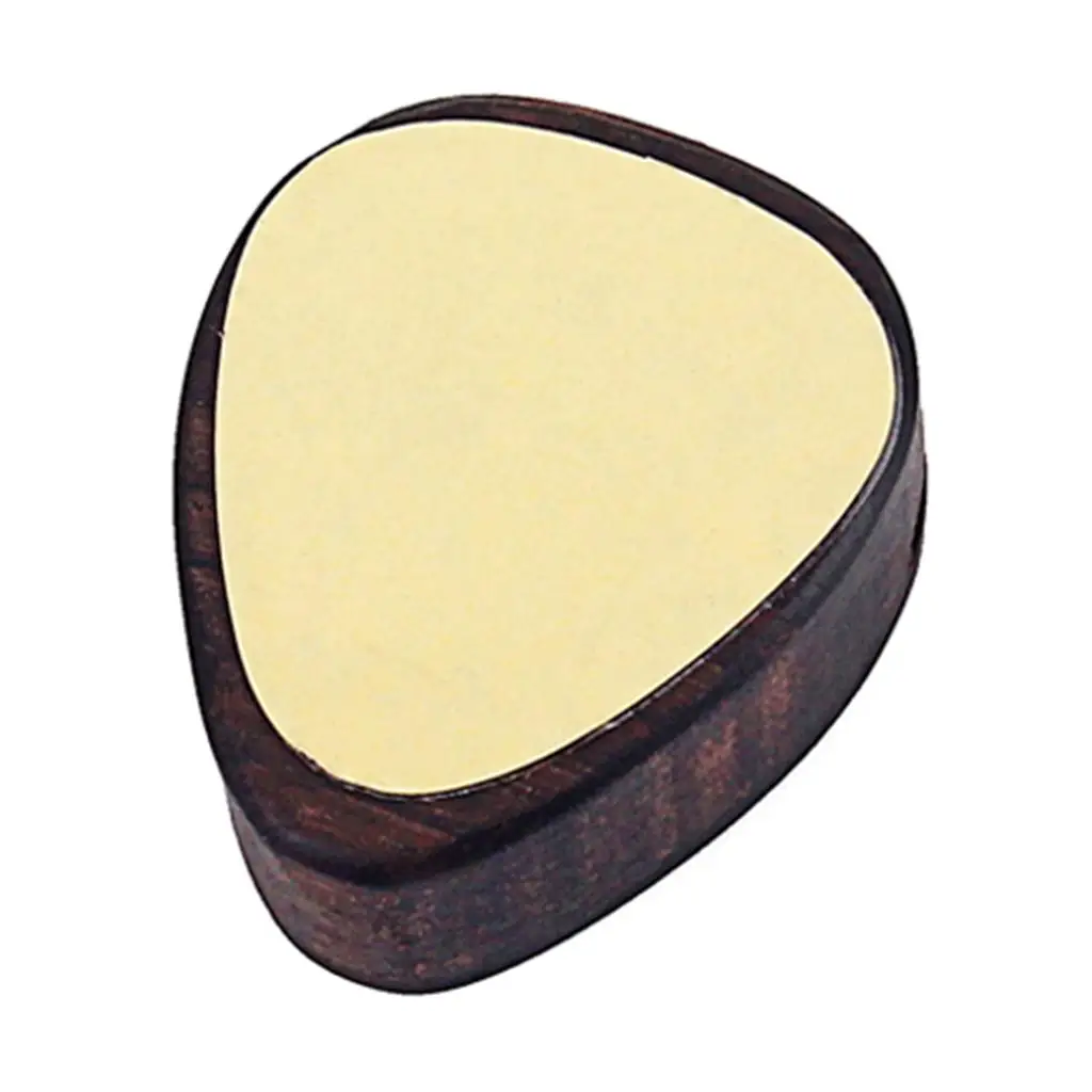 Wooden Guitar Pick Storage Box for Accessories and Plectrum Organizer Case for Acoustic Guitar Parts