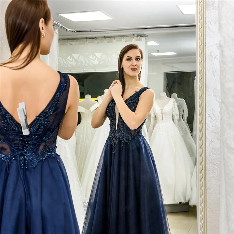 고하중용 고정 클램프 8개입 드레스 클립 의류 클램프, 피팅, 웨딩, 재봉사, 마네킹, 웨딩 사진작가용