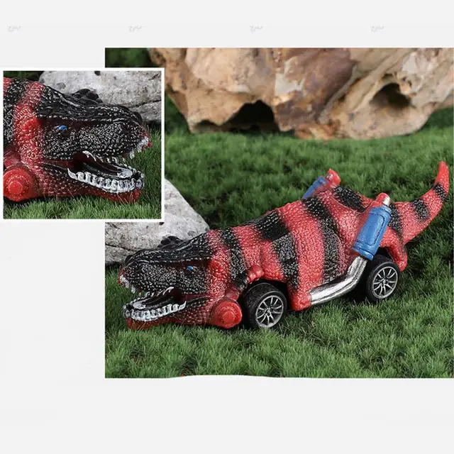 A high-quality and durable toy set with six dinosaur vehicles for endless fun and learning.