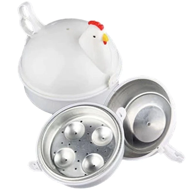 4 Egg Boiler Eggs Steamer Round Shaped Microwave Cooker Novelty Kitchen  Household Cooking Appliances Steamer Home Tool - Price history & Review, AliExpress Seller - Joliemaison Franchised Store