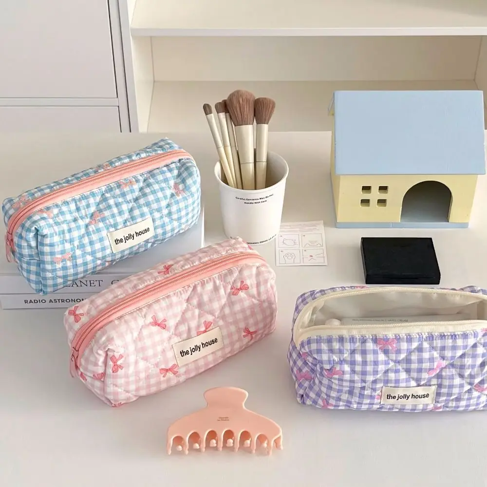 Canvas Pen Bag Cosmetic Bag Organizer