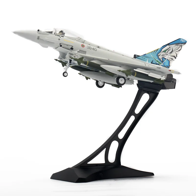 

Литье под давлением в масштабе 1:72, Итальянские летние военные силы, искусственный Тайфун, истребитель 2018, тигр, Готовая модель, коллекционная игрушка в подарок