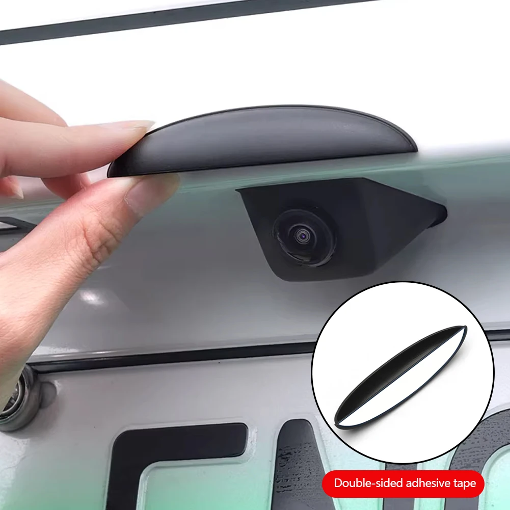 1/2PCS 자동차 후방 카메라 레인 커버 방수 후방 카메라 보호 스티커 자동차 후진 카메라 레인 쉐이드 커버