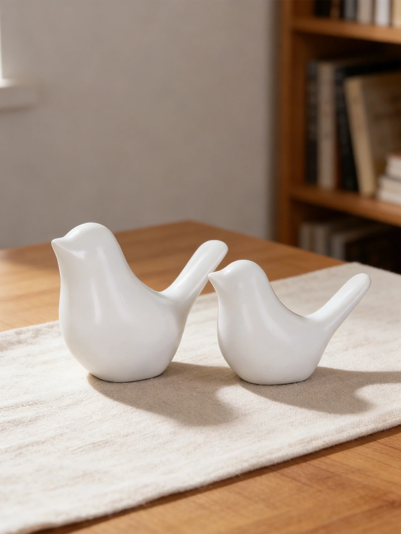 Eames Bird Resin Sculpture Set (2-Piece) 2
