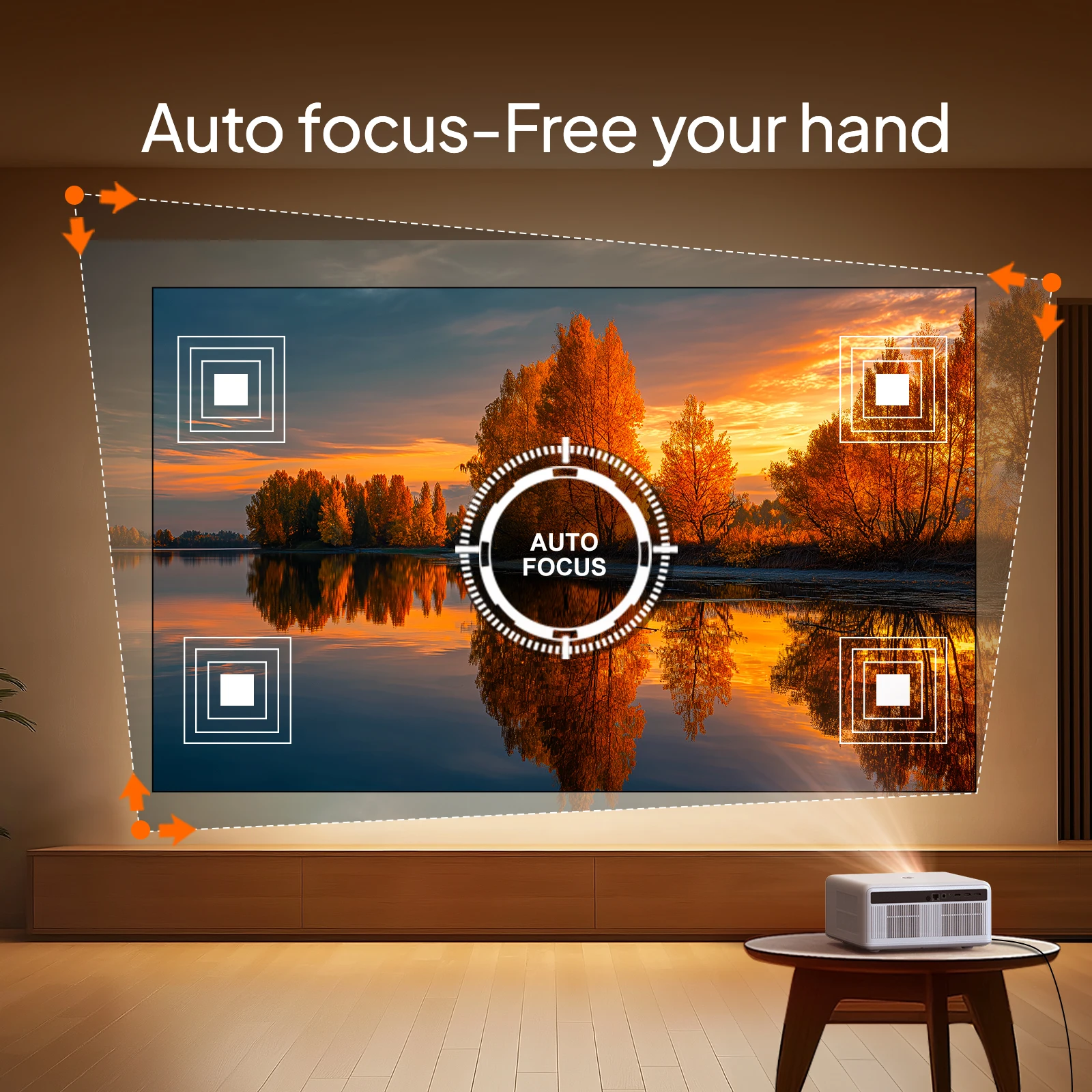 BYINTEK 1250ansi LOVE U14 4K Full HD 1080P جهاز عر...