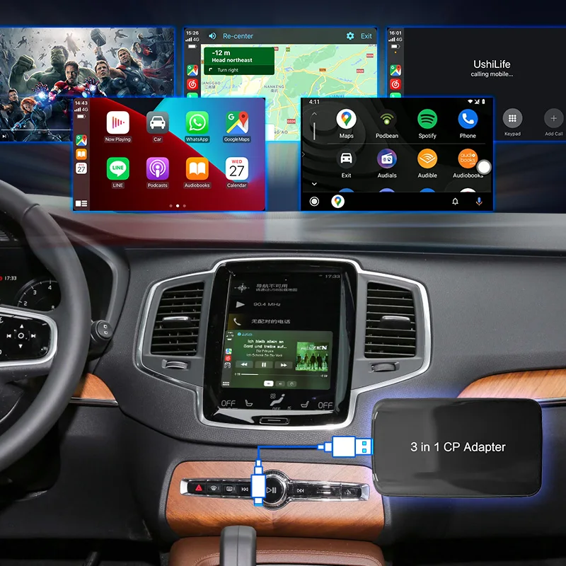  XC90 S90 V90 XC60 S60 V60 V60 XC40 2017-2024  ī÷, ڵ , USB  Ƽ̵ AI ڽ, ȵ̵ 11