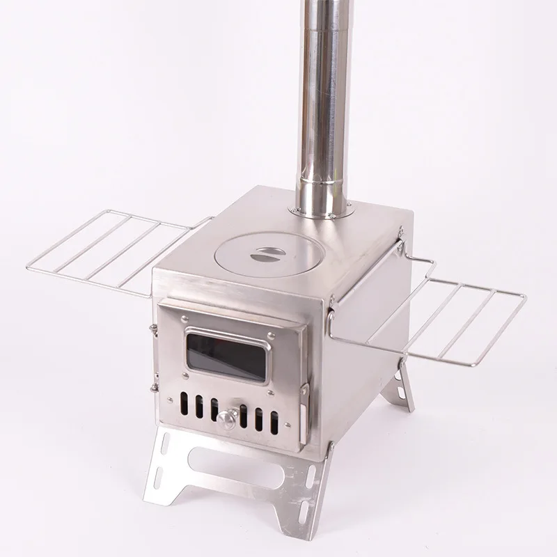 Camping Tent Heating Firewood Stove Small Charcoal Burner Solid Charcoal Stove